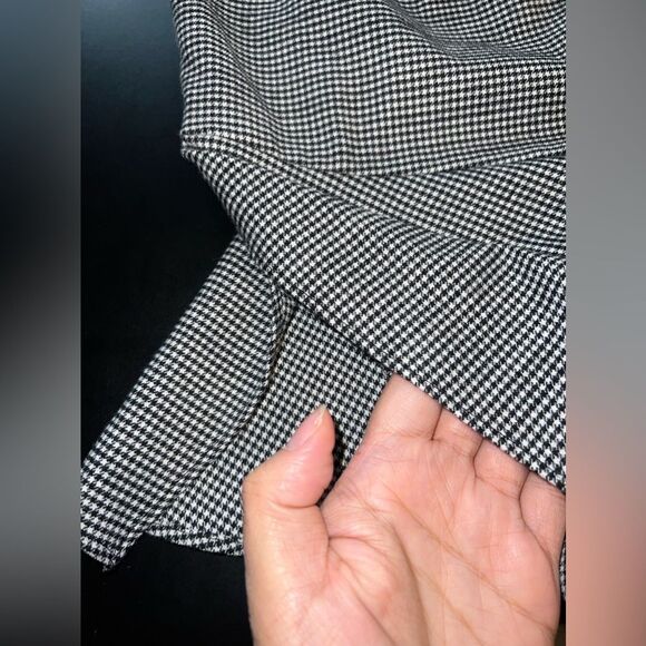 Theory Houndstooth Peplum Top Size XS EUC business career event meeting - Picture 2 of 7